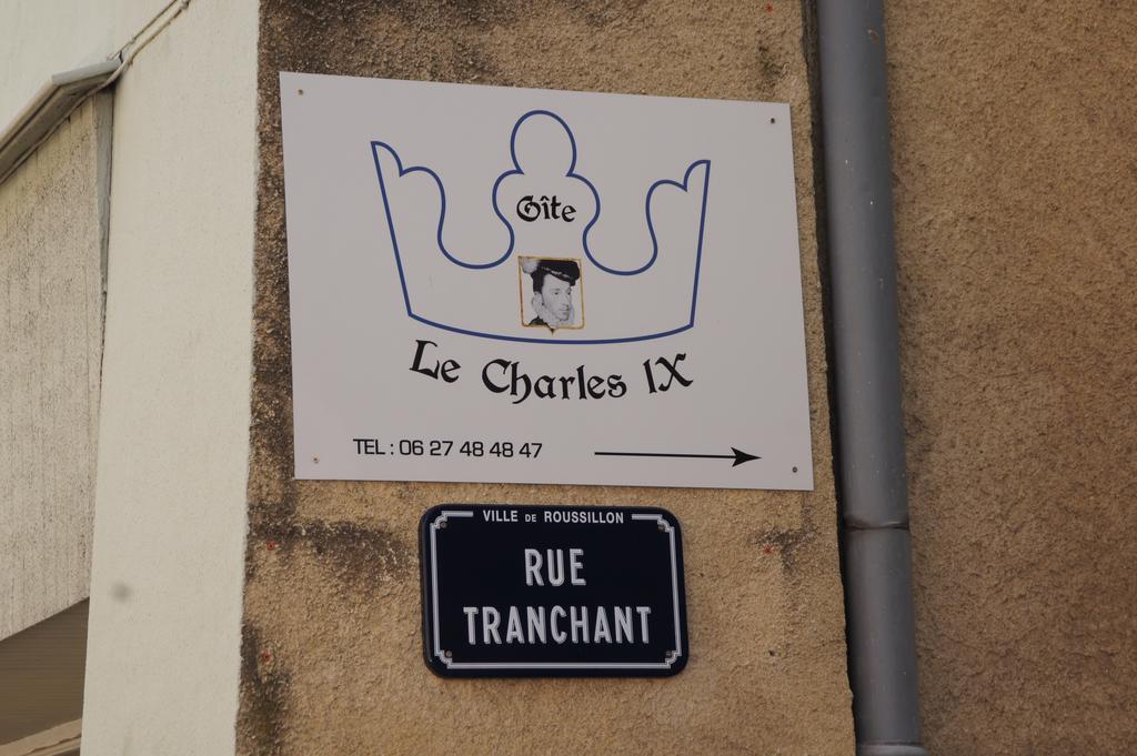 Le Charles IX Appartement Roussillon  Buitenkant foto